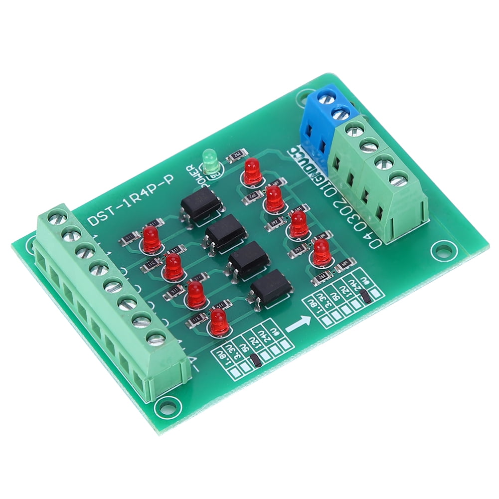 4 Channel Optocoupler Isolation Module, DST1R8PN Optocoupler