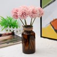 thumbnail image 3 of Bola de diente de león falsa de belleza de flores de seda artificiales de 6 uds para decoración de boda en la habitación del hogar (rosa), 3 of 8