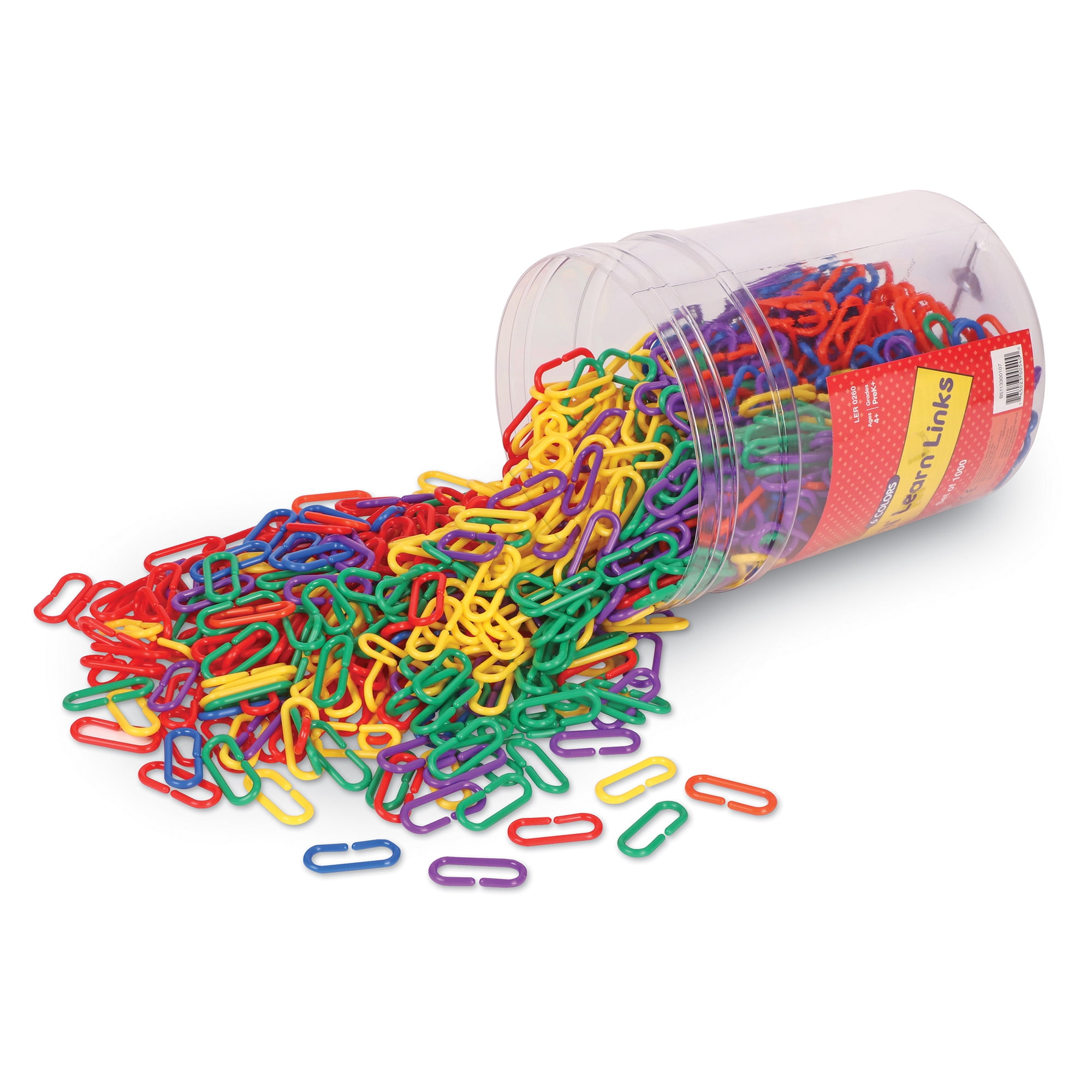 Learning Resource® Link 'N' Learn® Links: 6 colors, Set of 1000