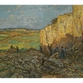 thumbnail image 3 of Josef Ullmann 16x15 Black Modern Framed Museum Art Print Titled - Stone Quarry, 3 of 5