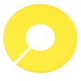 thumbnail image 4 of 10Pack Clothing Rack Size Dividers Round Hangers Dividers White for Yellow, 4 of 8