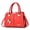 red, variant on Women's Crossbody Bag, Fashionable Leather Bag, Medium-sized Handbag, and Multi Pocket Shoulder Bag
