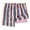 A-Pink777, variant on XIAONU Stripe Swim Shorts for Men Drawstring Waist Built‑In Liner Beach Shorts