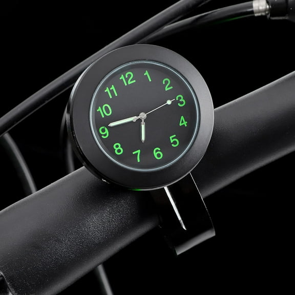 Luxshiny Digital Clock for Motorcycle Handlebar, Lightweight and Design, Easy Mounting