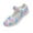 Tie Dye, variant on Tie Dye Casual Shoes for Ladies Comfortable Velcro Sneakers Walking Shoes for Female Students Size 5.5-10