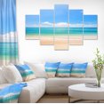thumbnail image 1 of Cloudy Horizon Over Beach - Seashore Photo Canvas Print, 1 of 3