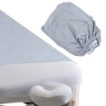 thumbnail image 4 of Shisuyan Housse de Lit de SPA Résistante à l'Usure Lavable Drap de Massage Résistant à l'Huile Housse de Table Fourniture de Beauté, 4 of 8