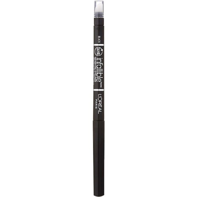 L'Oreal Paris Infallible Original Eyeliner, Mechanical Pencil Eyeliner with Built In Smudger, Black