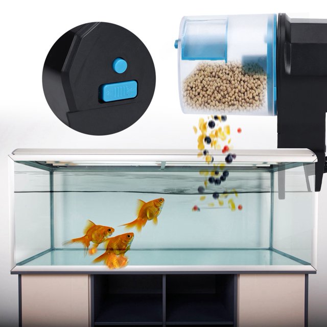 Alimentador Automático para Acuario NikouMX Temporizador Inteligente ABS