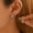 Grey, variant on A Pair of Light Luxury, Niche, Simple, and Elegant Single-bar Stud Earrings, French-style Women's Fashionable, Versatile, High-end Earrings, Trendy Ear Accessories