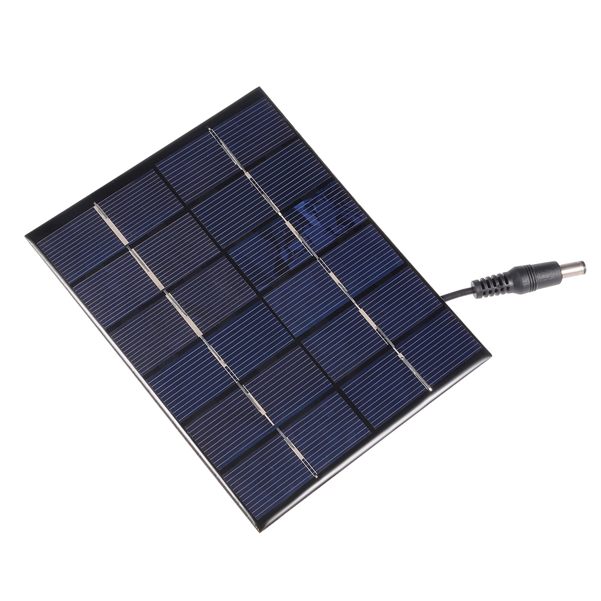 Solar Panel Module Solar Charger Panel Durable 2W 6V Mini Monocrystalline Silicon Camping Use for Solar Lights Solar Toys Outdoor Use