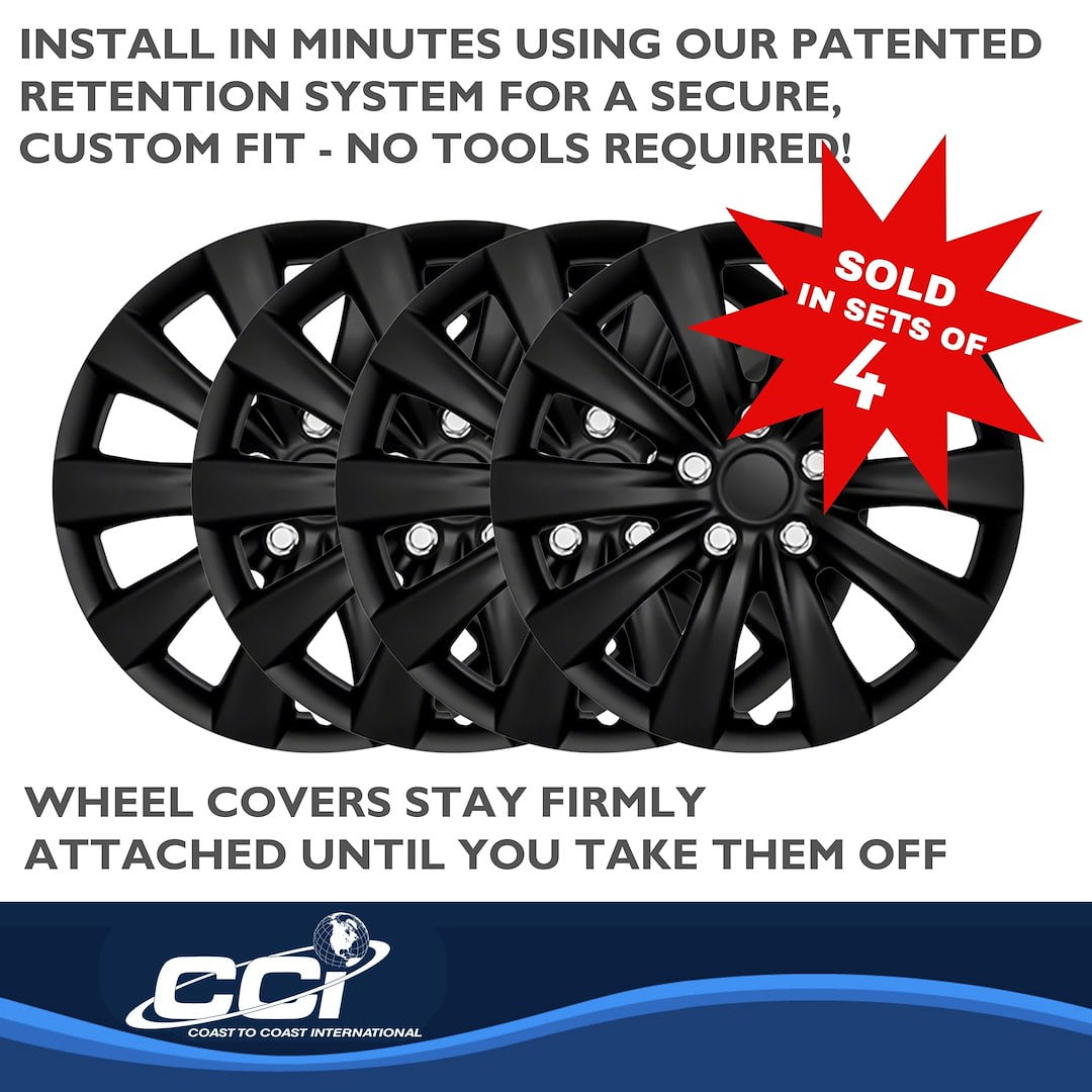 Coast To Coast IWC103816BLK WHEEL COVER