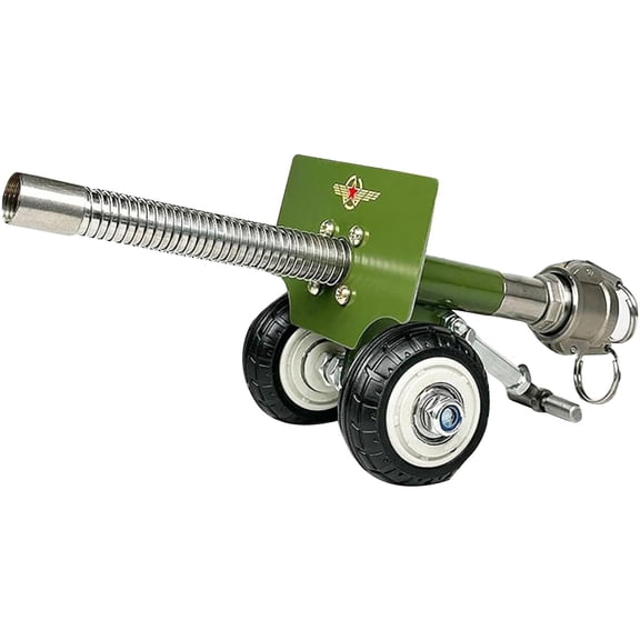 Artillery Stainless Steel Mini Model Desktop Ornaments Handmade Smoothbore for Home Office Decor