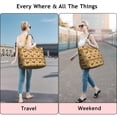 thumbnail image 5 of Colorful Chicken Floral Pattern Travel Tote Bags for Women Carry On,Large Weekender Bags for Women Travel,Multi Functional Duffle Bag for Work,Shopping,Sports, 5 of 5