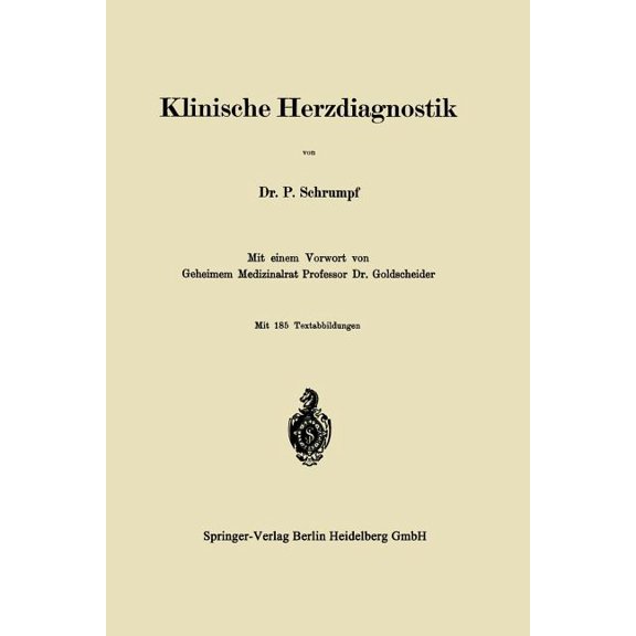 Klinische Herzdiagnostik, (Paperback)