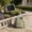 White, variant on Solar Bird Bath Fountain Pump,Realistic Granite Rock Bubbler for Bird Bath,Bubbling Rock Fountain Kit with Solar Panel,for Birdbath Outdoor,Pond,Patio Garden,and Fish Tank