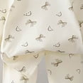 thumbnail image 4 of TOWED22 Little Boys Girls Long Sleeve Pajamas Sets Toddler Cotton Pjs Kids Fall Winter Sleepwears 3 6 9 12 18 24 Months 2 3 4 5 6 7 8 9 Years(Khaki,18-24 M), 4 of 4