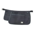 thumbnail image 2 of Half Waist Apron Gardening Apron Tool Belt Lightweight Oxford Cloth Work Apron Waist Bag Organizer for Plumbing Garden Housekeeping Florists gray, 2 of 8