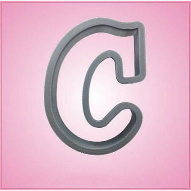 Cursive Letter C Cookie Cutter