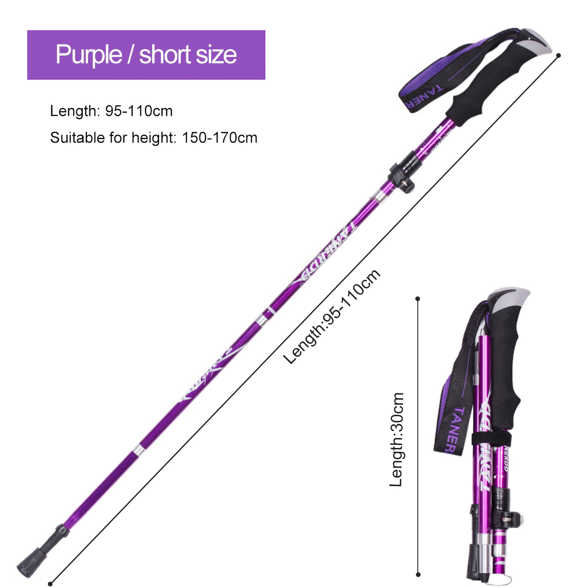 folding trekking sticks
