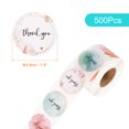 thumbnail image 2 of 500pcs Watercolor Thank You Stickers Roll, 1.5 Inch Round Thank You Label Stickers for Small Business, 2 of 6