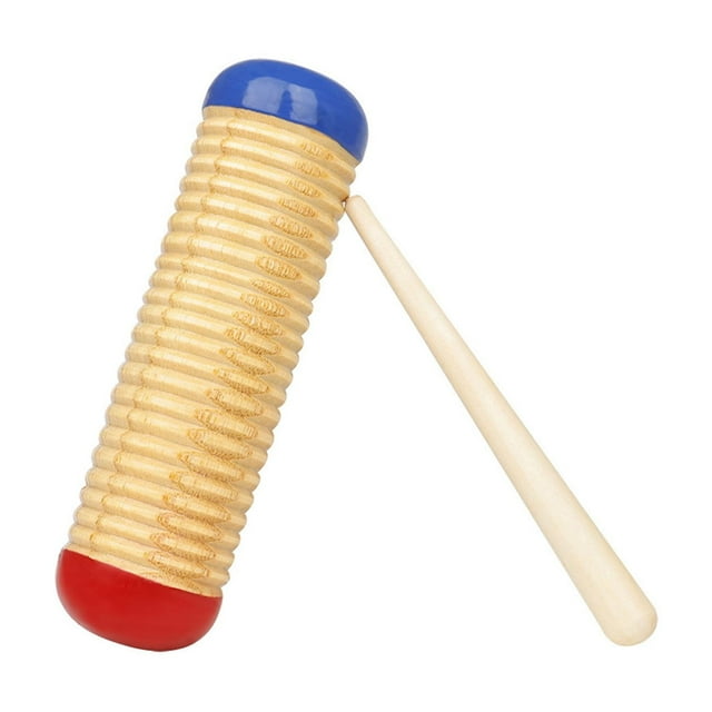 Wooden Musical Sand Shaker, Percussion Toy, Interactive Learning, Ukulele Accompaniment, for Kids,Adults Music Play, Party,Performance