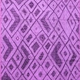 thumbnail image 1 of Ahgly Company Indoor Square Abstract Purple Modern Area Rugs, 7' Square, 1 of 4