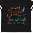 thumbnail image 4 of Inktastic Electrician Like Daddy Boys or Girls Toddler T-Shirt, 4 of 5