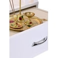 thumbnail image 5 of The Mandir Store Home Temple / Wooden Mandir / Puja Unit Glossy White Extra Storage Led Lights Size 24in (L) x 16in (B) x 50in (H), 5 of 8