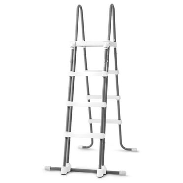 28076E Heavy Duty Deluxe Pool Ladder with Removable Steps for Inch Depth Above Ground Pools