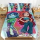 thumbnail image 1 of Ruby Gillman - Juego de cama de 3 piezas para niños, diseño de Kraken, supersuave, con 1 funda de edredón y 2 fundas de almohada, ideal como regalo de decoración de dormitorio para niños, niñas,, 1 of 8