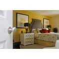 thumbnail image 3 of Design House 741314 Bouton de Porte à Verrouillage Bidirectionnel Cambridge, Dossier Réglable, Finition Nickel Satiné, 3 of 5