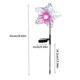 thumbnail image 3 of RKSTN Solar wall lamp Solar Powered Jellyfish Lights Led Outdoor Garden Lights Decorative Lights Balcony Mood Lights, 3 of 6