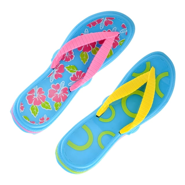 Pinzas para toalla de playa O2COOL Bocaclips diseño de sandalia, 2 piezas