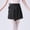 🔥 Black, variant on Mesh Bandage Mini Dance Skirt High-Waist Pull-On Solid Color Tie Closure Lightweight Breathable Ballet Cover-Up For Dance Rehearsal Performance And Studio Practice