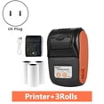 thumbnail image 2 of Impresora Térmica Portátil Bluetooth, Impresora de Recibos de Mano de 58 mm para Teléfonos IOS y Android, ENCHUFE de EE. UU., 2 of 8
