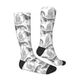 thumbnail image 3 of Daiia Sports Socks German Shepherd Dog Printed Novelty Crew Socks for Men Women Knee High Socks Cotton Socks Soft & Breathable Support Unisex Socks, 3 of 9