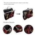 thumbnail image 3 of Stylish Coin Purse Wallet with 0.7 Microfiber Zinc Alloy Jaws, 4.3x4.7 in/11x12 cm Size, 3 of 7