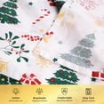 thumbnail image 3 of Kingrest 4PC Luxury Deep Pocket Full Christmas Sheet Set Fit 16", 100% Organic Cotton Breathable Super Soft Full Size Sheet Set, Luxury Hotel Style Home Decor Full Bed Sheet Set, Gift for Women, Men, 3 of 9