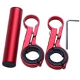 thumbnail image 2 of 10 Cm Bicicleta Bicicleta Bike Bike Manillar Extender Lamp Phone (rojo), 2 of 6