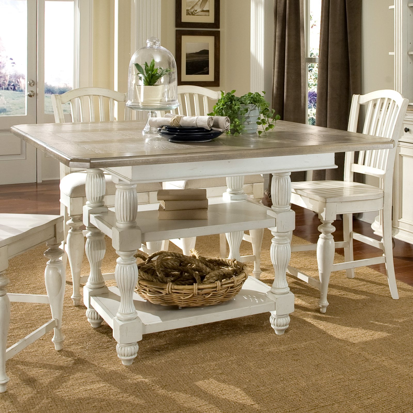 Riverside Coventry Counter Height Dining Table Walmart Com Walmart Com
