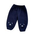 thumbnail image 2 of Fesfesfes Infant Lantern Pants Children's Casual Pants Loose Leg Waist Tied Pants Comfortable Pants, 2 of 4