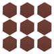 thumbnail image 1 of KAKOWELY 12 tableros de mensajes de fieltro hexagonales para pared, autoadhesivos., 1 of 5