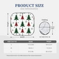 thumbnail image 3 of Balery 2 Piece Buffalo Plaid Christmas Trees Car Windshield Sun Shade|Foldable Front Windshield Shade for Car Front Window for Most Sedans SUV Truck-Large, 3 of 7