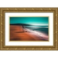thumbnail image 1 of Chiriaco, Carmine 14x10 Gold Ornate Wood Framed with Double Matting Museum Art Print Titled - The quiet hours, 1 of 4