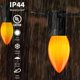 thumbnail image 3 of Bombillas Abeja C9 de repuesto para Halloween, color naranja, paquete de 25, 3 of 7