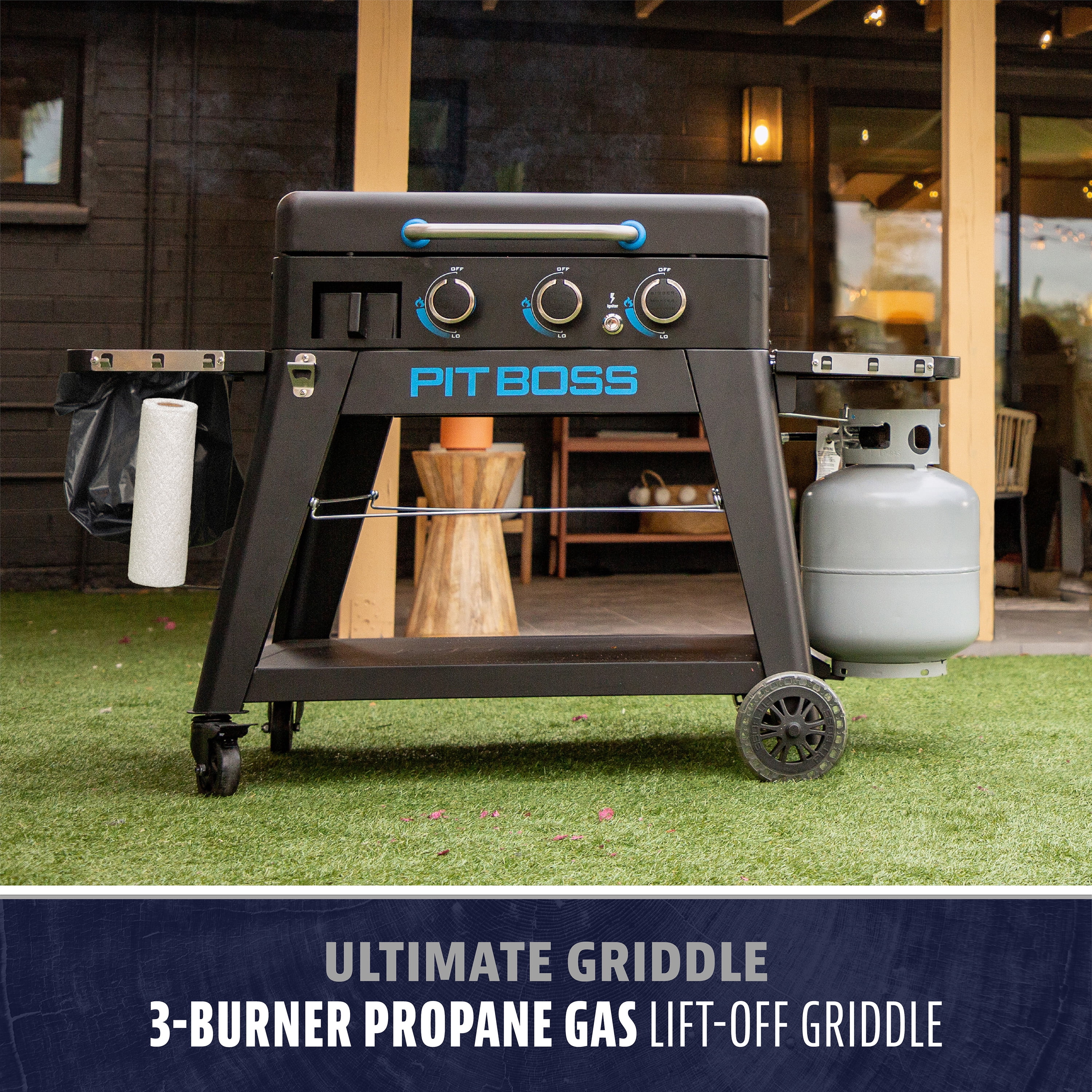 Pit Boss Ultimate 30" 3 -Burner Gas Griddle