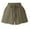 Khaki, variant on Pitauce Lounge Shorts Women Summer Drawstring Shorts Elastic Waist Casual Lightweight Shorts with Pockets on Clearance