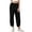 Black, variant on Asklazy Womens Loose Wide Leg Pants Casual Elastic Waisted Casual Pants with Pockets