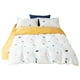 thumbnail image 1 of Juego de cama transpirable con estampado exquisito de algodón, funda de almohada, funda de edredón (Doble), 1 of 8